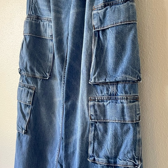 ARITZIA DENIM FORUM 90’s Millie Hi-Rise Cargo Jeans Women's Size 27 - Picture 5 of 15